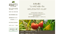 Desktop Screenshot of nochibank-niigata.com